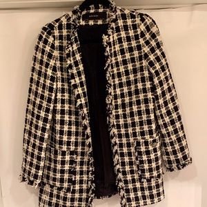 Chanel-inspired tweed blazer